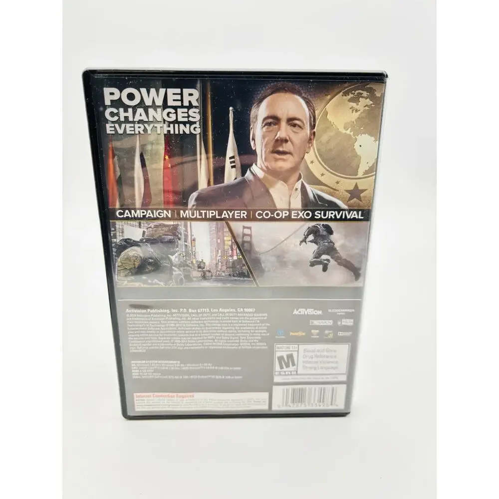 Call of Duty: Advanced Warfare (PC: Windows, 2014) Very Good Condition